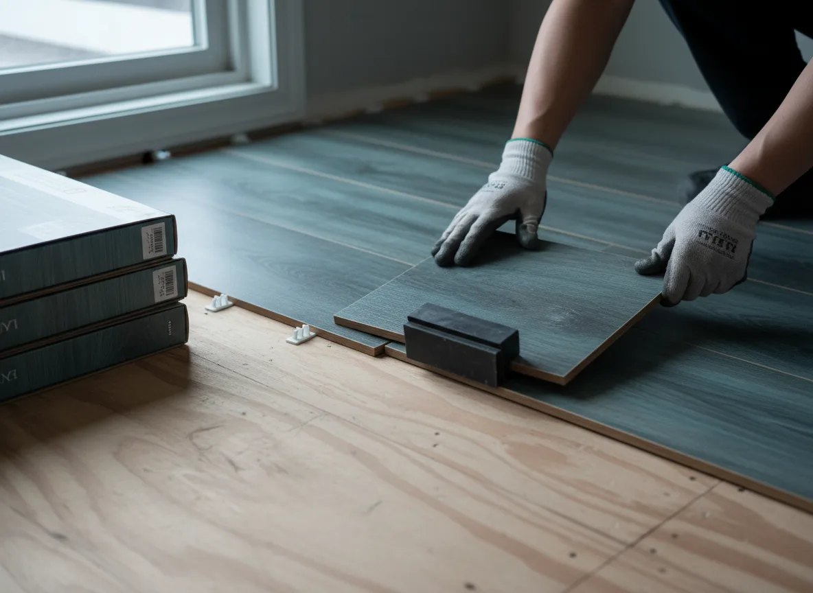 Luxury Vinyl Plank Installation company in Piedmont, KS